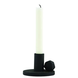 aluminum-textured-black-candle-stand-holder-stick-the-ball-by-house-doctor