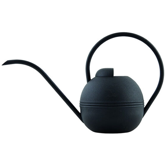 black-watering-can-for-plants-danish-design-by-house-doctor