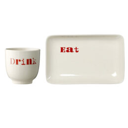 ceramic-cream-plate-with-cup-eat-drink-by-bloomingville