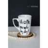 Hand Painted Mug 'Oh Coffee You Make My Day'