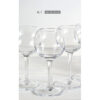 Clear Glass Handmade Liqueur Schnapps Glasses set of 6