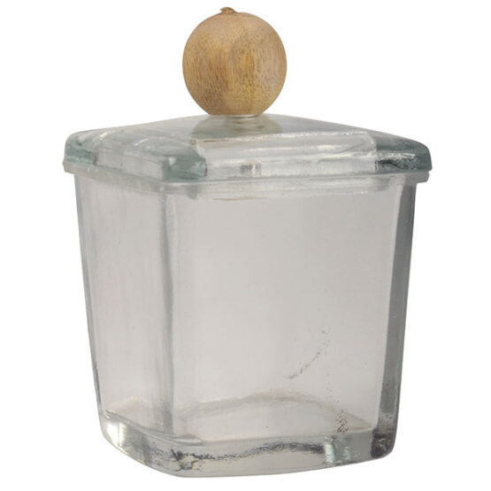 small-glass-laura-storing-jar-with-wooden-knob-by-ib-laursen