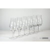 Contemporary Clear Glass Handmade Liqueur Schnapps Glasses set of 6