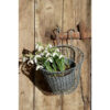 Metal Wire Hook Hanging Window Basket Zink Garden Planter Basket by Ib Laursen
