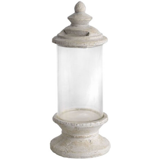 374-large-glass-lamp-candle-holder-with-rustic-distressed-stone-stand-44-5-cm-1
