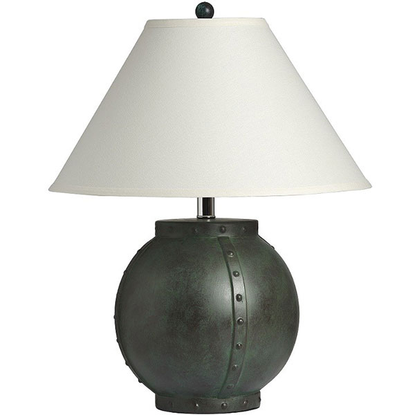 Modern Black Round Base Table Lamp With, Round Lamp Base