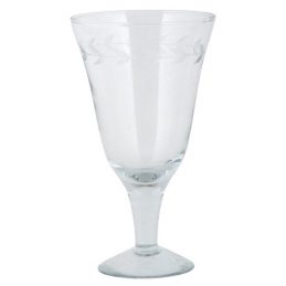 set-of-4-clear-wine-goblet-glasses-with-edge-cutting-by-ib-laursen