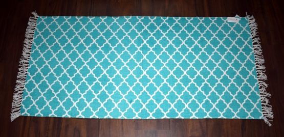 blue-flatweave-cotton-moroccan-pattern-rug-65x135-cm