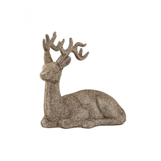 modern-decorative-sparkle-gold-deer-ornament-by-Bloomingville