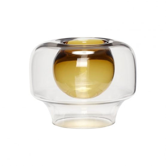 contemporary-glass-vase-yellow-and-clear-danish-design-by-hubsch