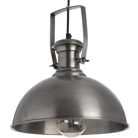 hanging-industrial-style-antique-silver-pendant-shade-light-lamp