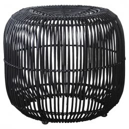 modern-stool-rattan-and-iron-by-house-doctor