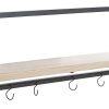 large-black-natural-wood-wall-storage-shelf-6-metal-hooks-tobs