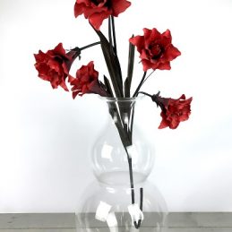handmade-contemporary-clear-flower-glass-vase-bunch-bouquet-tall-51cm