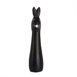 black-standing-easter-bunny-mango-wood-decoration-by-ib-laursen