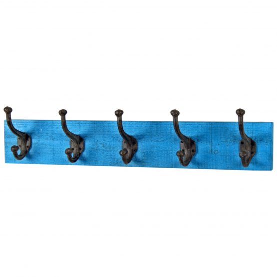 wall-mounted-coat-5-double-hooks-on-blue-plaque-wooden-by-originals