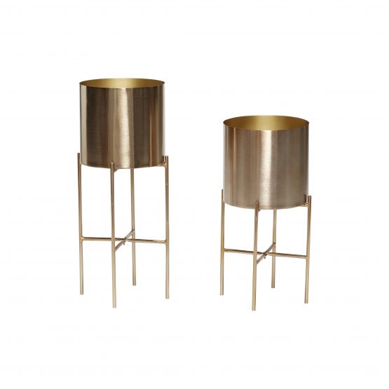 set-of-2-metal-brass-pot-plant-on-stand-by-hubsch