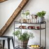 Brooklyn Bar Table With Wheels Black by Ib Laursen