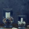 Glass Hurricane Lantern / Vase / Pillar Candle Holder 24 cm