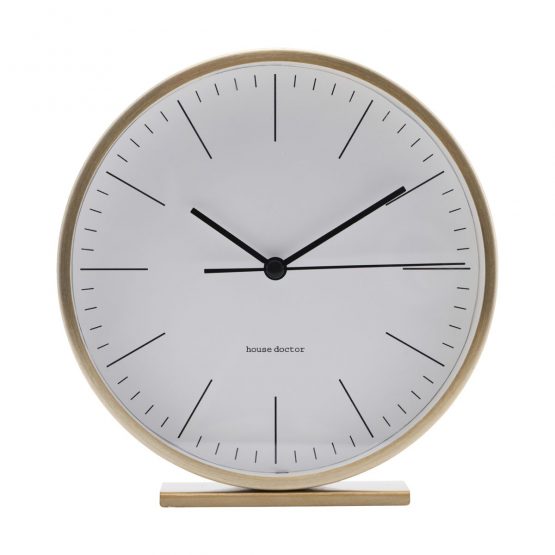 hannah-gold-table-clock-diameter-15-cm-by-house-doctor