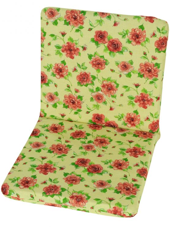 garden-chair-cushion-pad-replacement-100-cotton-109-cm-x-45-cm-garden-roses