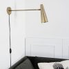 Precise Wall Lamp With Brass Finish 47 cm by House Doctor
