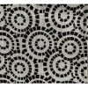 Beautiful Reversible Black & Silver Table Runner 40 x 140 cm