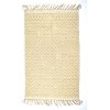 Jute & Recycled Cotton Reversible Brown Rug 70 x 115 cm by Indra