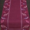 Beautiful Purple Embroidered Tablecloth 50 x 105 cm