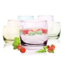 set-of-6-mix-colours-glasses-for-juices-drinks-250-ml-with-butterflies
