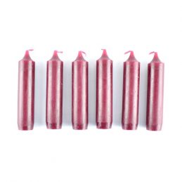 set-of-10-unscented-burgundy-pillar-candles-10-cm-by-bloomingville