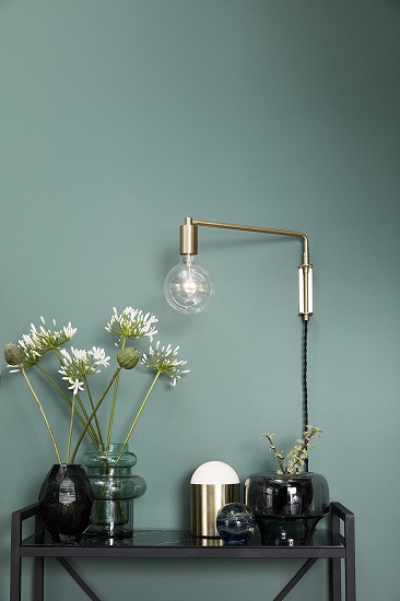 brass-wall-light-lamp-with-bulb-danish-design-by-hubsch