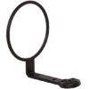 Black Wall Mounted Pot Ring Planter Holder for Flower Plants 17 cm