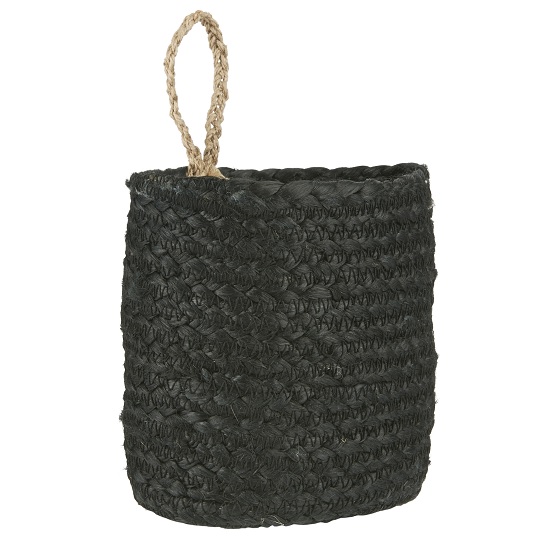 black-jute-basket-with-strap-by-ib-laursen