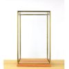 hand-made-glass-and-brass-metal-frame-display-showcase-box-with-wooden-base-42-cm
