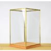 hand-made-glass-and-brass-metal-frame-display-showcase-box-with-wooden-base-42-cm