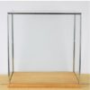 hand-made-large-glass-and-silver-metal-frame-display-showcase-box-with-wooden-base-42-cm