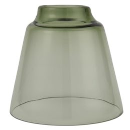 handblown-olive-green-glass-cover-with-hole-in-top-by-ib-laursen