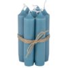 set-of-6-short-dinner-petrol-blue-candles-by-ib-laursen