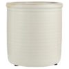 ceramic-glazed-white-pot-with-grooves-by-ib-laursen