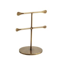 forged-gold-jewellery-stand-2-tier-by-madam-stoltz