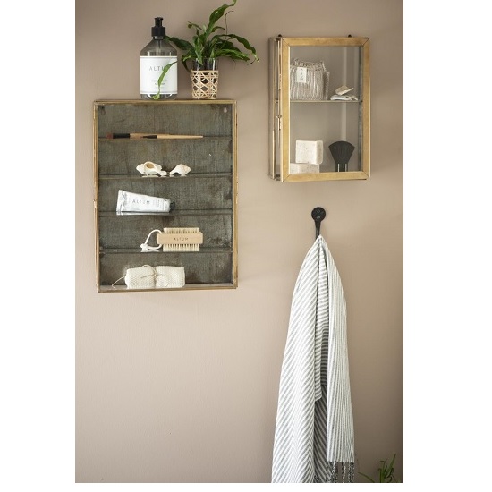 brass-wall-hanging-storage-glass-cabinet-with-1-glass-shelf-glass-door-by-ib-laursen