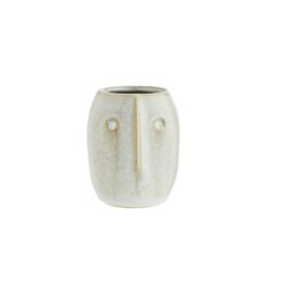 white-small-stoneware-flower-pot-with-face-imprint-by-madam-stoltz