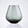 hand-made-mouth-blown-colored-glass-flower-vase-black
