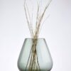 hand-made-mouth-blown-colored-glass-flower-vase-black