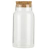 decorative-storage-glass-jar-container-with-cork-lid-270-ml-by-ib-laursen