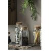 decorative-storage-glass-jar-container-with-cork-lid-270-ml-by-ib-laursen