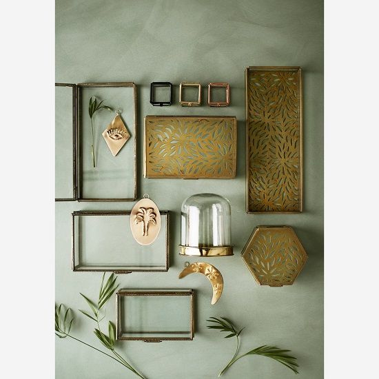 hexagonal-brass-glass-storage-box-with-carvings-lid-by-madam-stoltz
