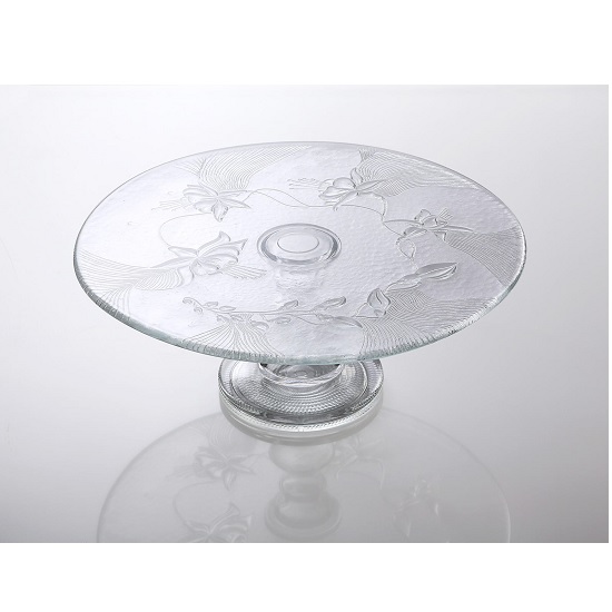 large-glass-display-cake-stand-plate-wedding-party-33-cm-flowers