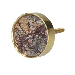 luxury-brown-marble-door-knob-with-gold-trim-set-of-2-by-gisela-graham